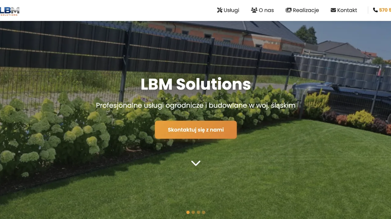 LBM Solutions - strona firmowa